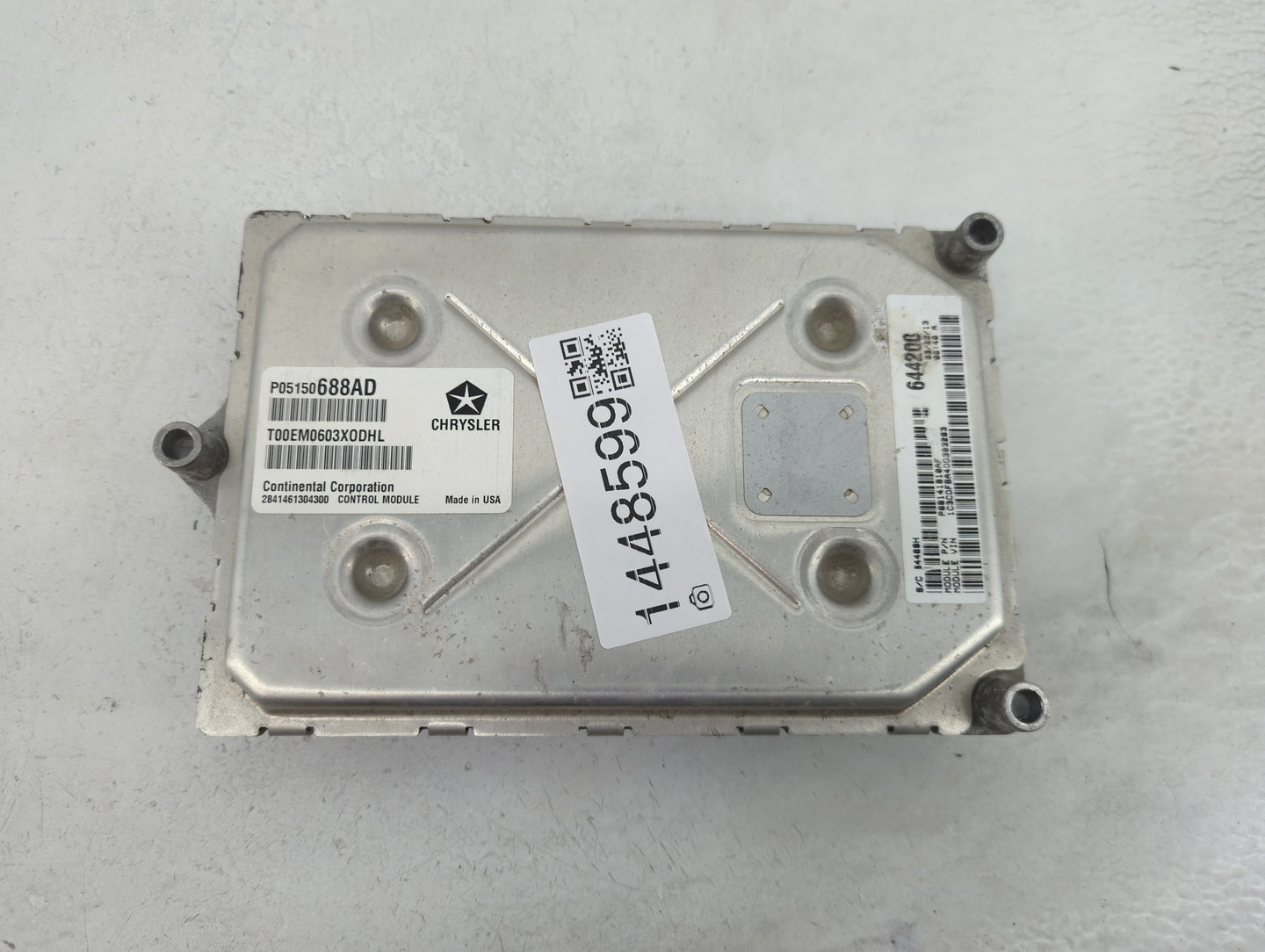 2013 Dodge Dart PCM Engine Control Computer ECU ECM PCU OEM P/N:P05150688AD P68141810AF Fits OEM Used Auto Parts - Oemusedau