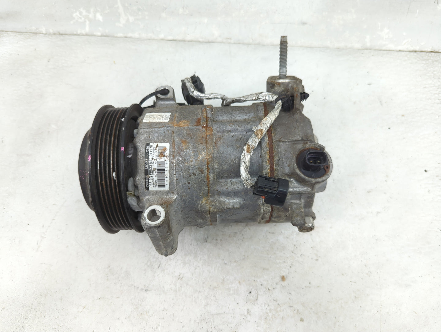 2013-2013 Dodge Dart Air Conditioning A/c Ac Compressor Oem 1466708 - Oemusedautoparts1.com