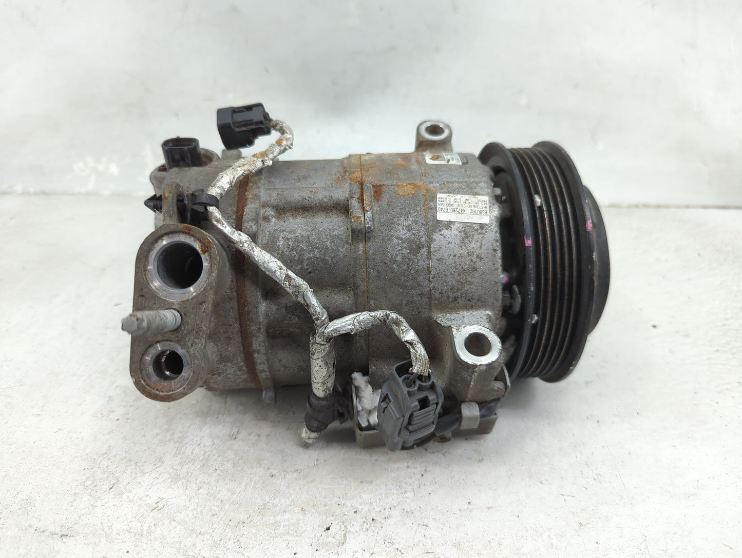 2013-2013 Dodge Dart Air Conditioning A/c Ac Compressor Oem 1466708 - Oemusedautoparts1.com