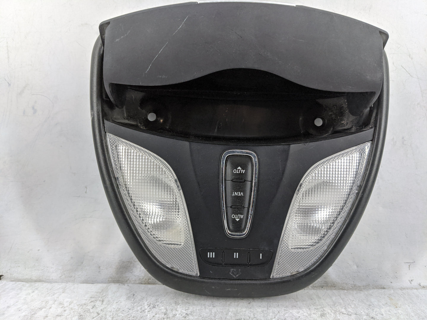 2013 Dodge Dart Overhead Roof Console Black - Oemusedautoparts1.com