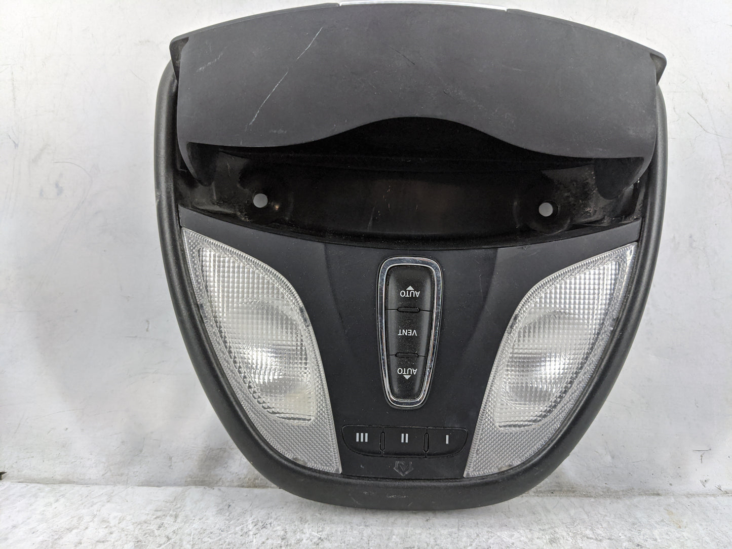 2013 Dodge Dart Overhead Roof Console Black - Oemusedautoparts1.com