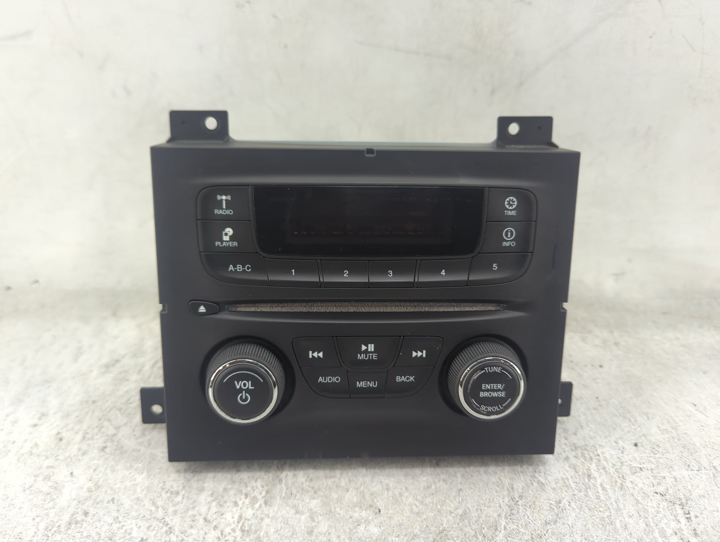 2013-2014 Dodge Dart Radio AM FM Cd Player Receiver Replacement P/N:04692355AG Fits Fits 2013 2014 OEM Used Auto Parts - Oem