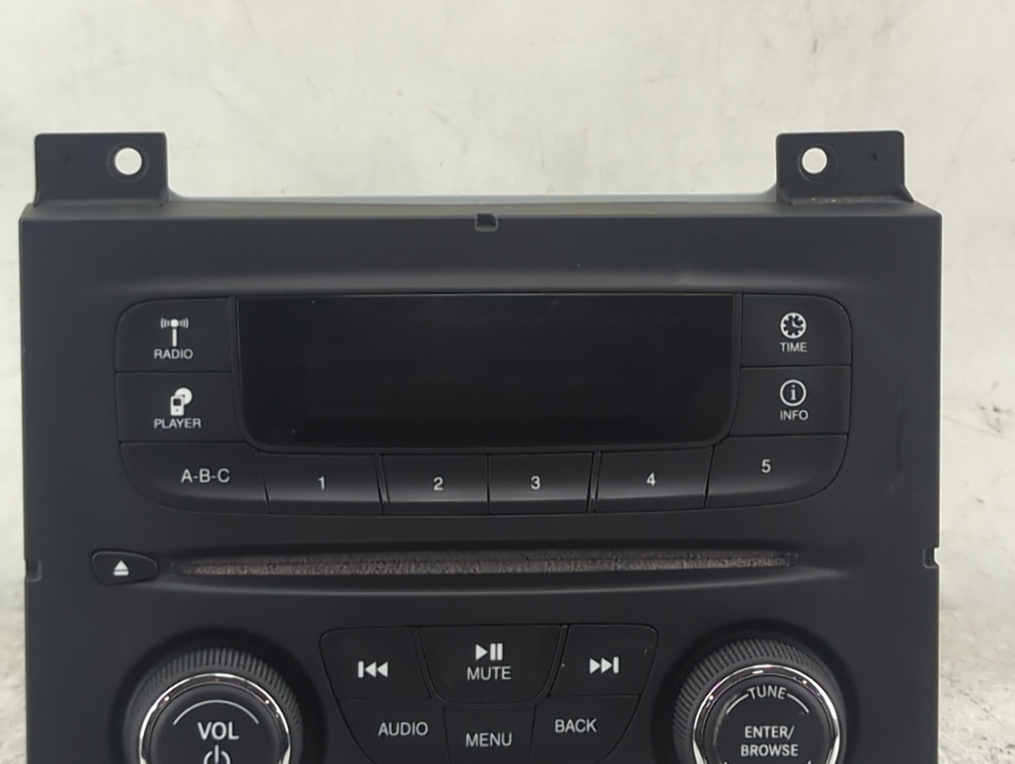 2013-2014 Dodge Dart Radio AM FM Cd Player Receiver Replacement P/N:04692355AG Fits Fits 2013 2014 OEM Used Auto Parts - Oem