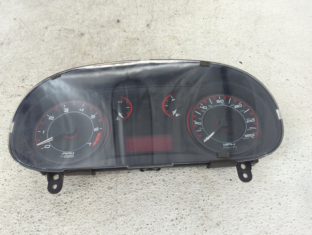 2013 Dodge Dart Instrument Cluster Speedometer Gauges P/N:68189000 1T050DX9AD, 892AE, D68180001T050DX9AD05091892AE Miles: Fi