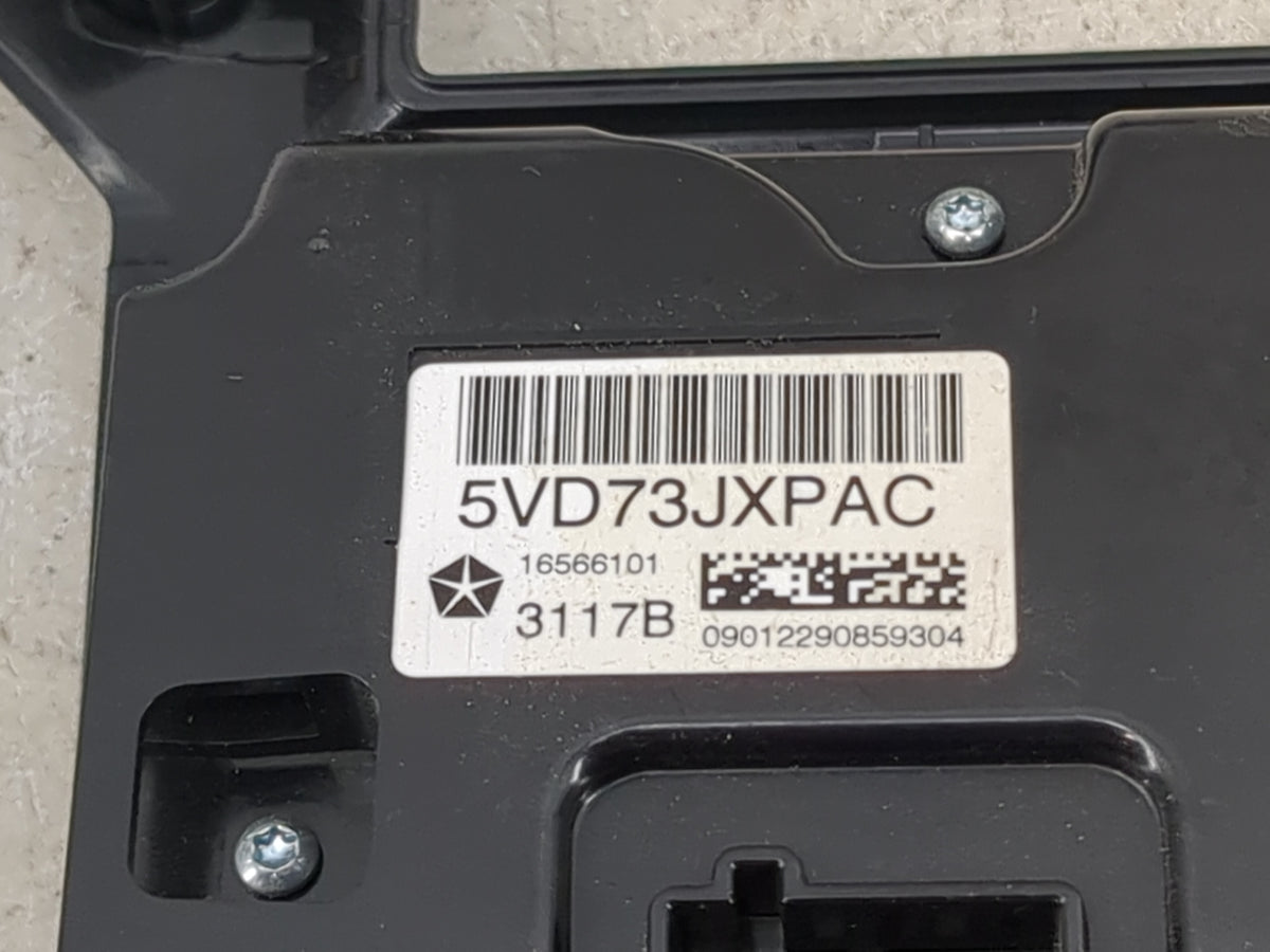 2013 Dodge Dart Climate Control Module Temperature AC/Heater Replacement P/N:5VD73JXPAC 16566101 Fits OEM Used Auto Parts - 