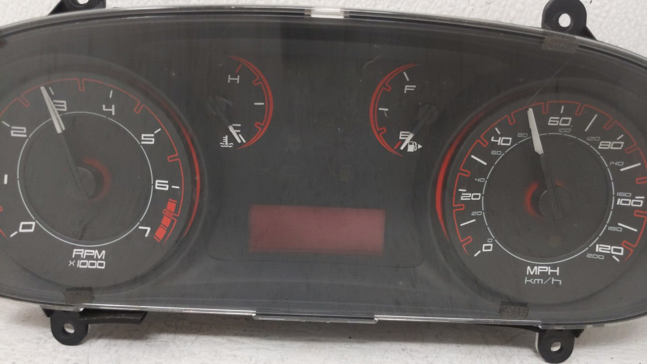 2013 Dodge Dart Instrument Cluster Speedometer Gauges P/N:05091892AC 05091892AE, 56054660AB, 05091892AE Fits OEM Used Auto P