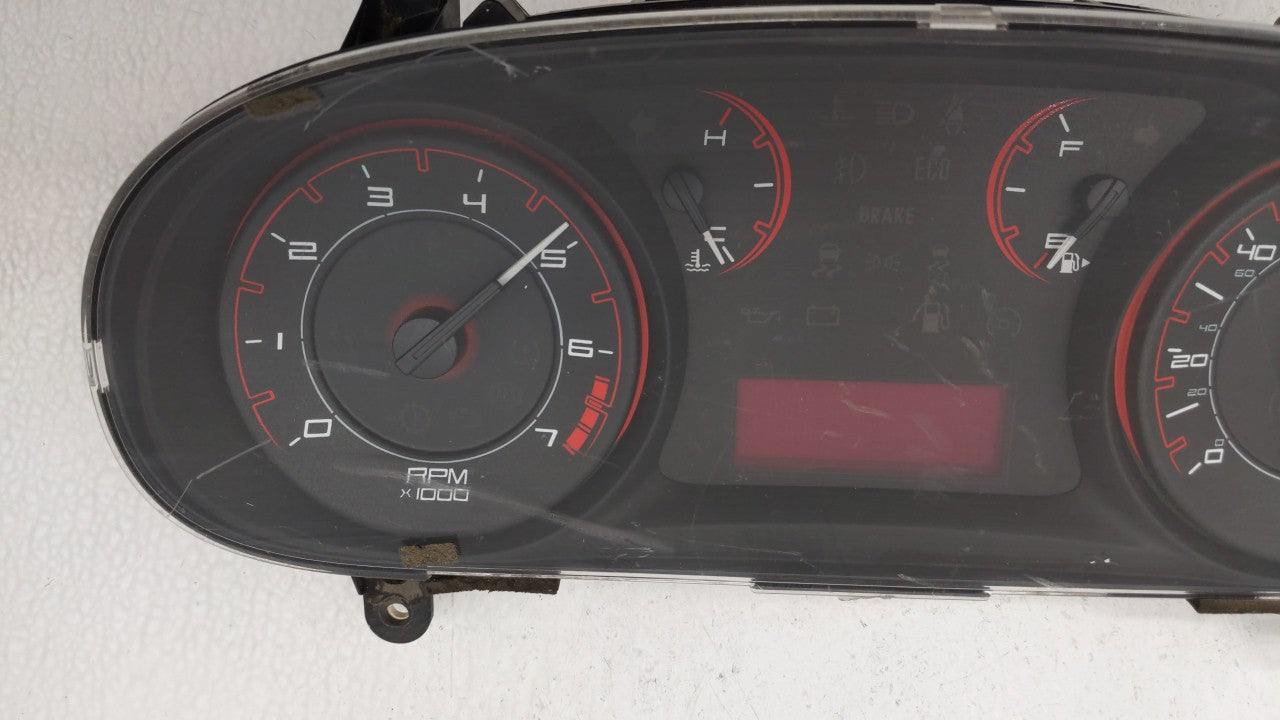 2013 Dodge Dart Instrument Cluster Speedometer Gauges P/N:05091892AC 05091892AE, 56054660AB, 05091892AE Fits OEM Used Auto P