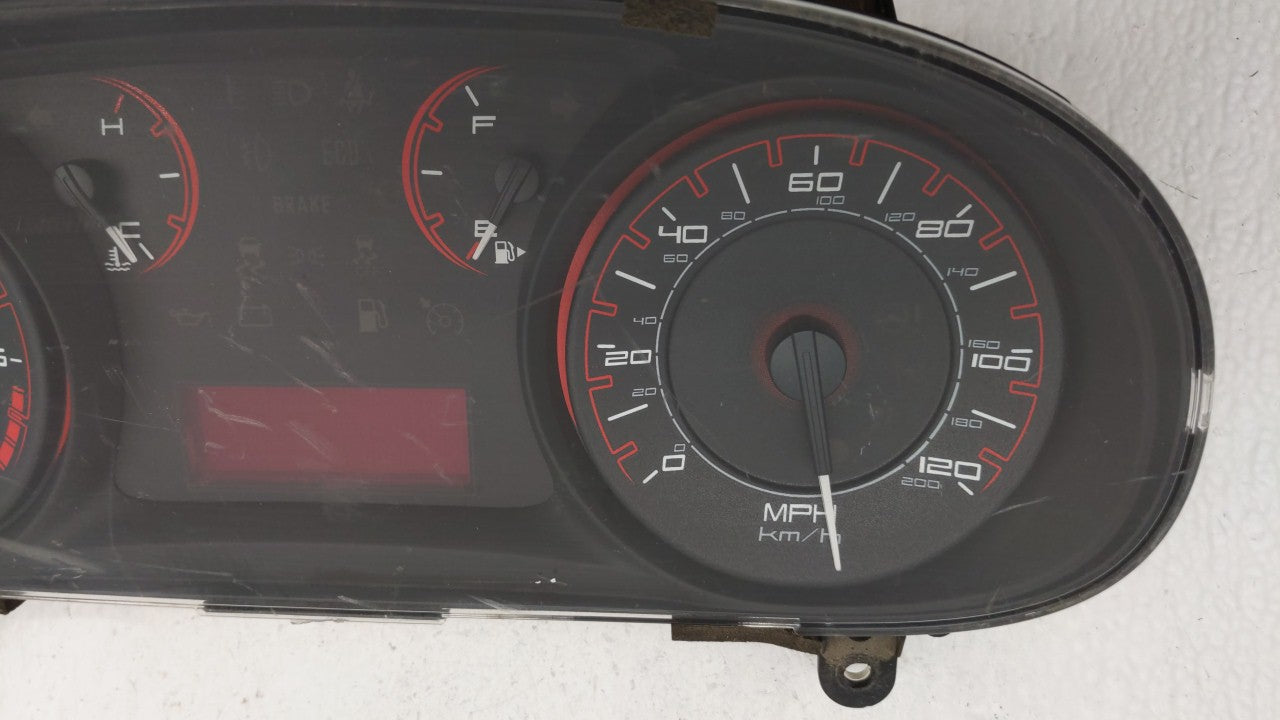 2013 Dodge Dart Instrument Cluster Speedometer Gauges P/N:05091892AC 05091892AE, 56054660AB, 05091892AE Fits OEM Used Auto P