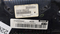 2013 Dodge Dart Instrument Cluster Speedometer Gauges P/N:05091892AC 05091892AE, 56054660AB, 05091892AE Fits OEM Used Auto P
