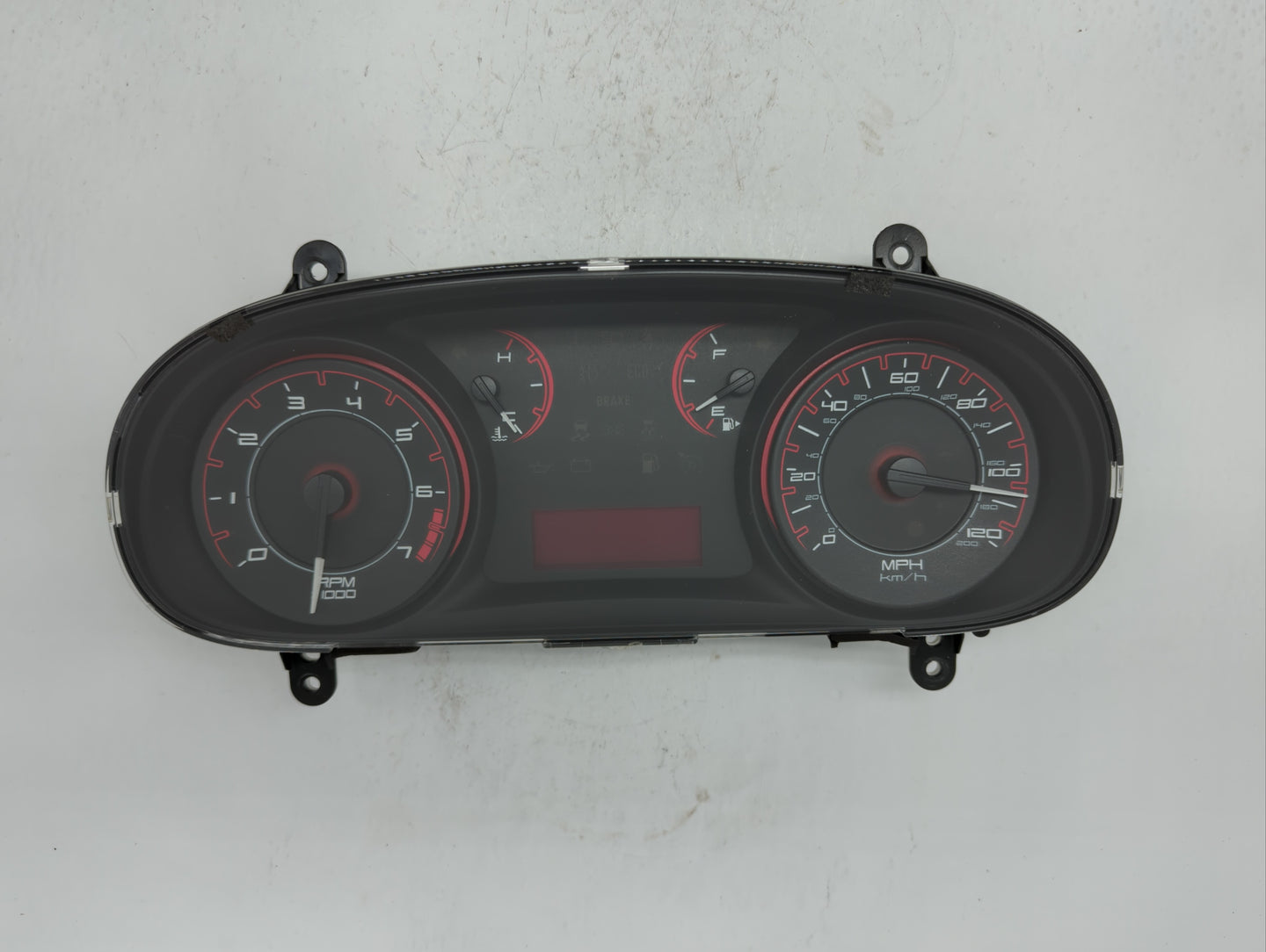 2013 Dodge Dart Instrument Cluster Speedometer Gauges P/N:56054660AA 05091892AE, 05091892AA Fits OEM Used Auto Parts - Oemus