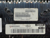2013 Dodge Dart Instrument Cluster Speedometer Gauges P/N:05091892AE 56054660AA, 05091892AA Fits OEM Used Auto Parts - Oemus