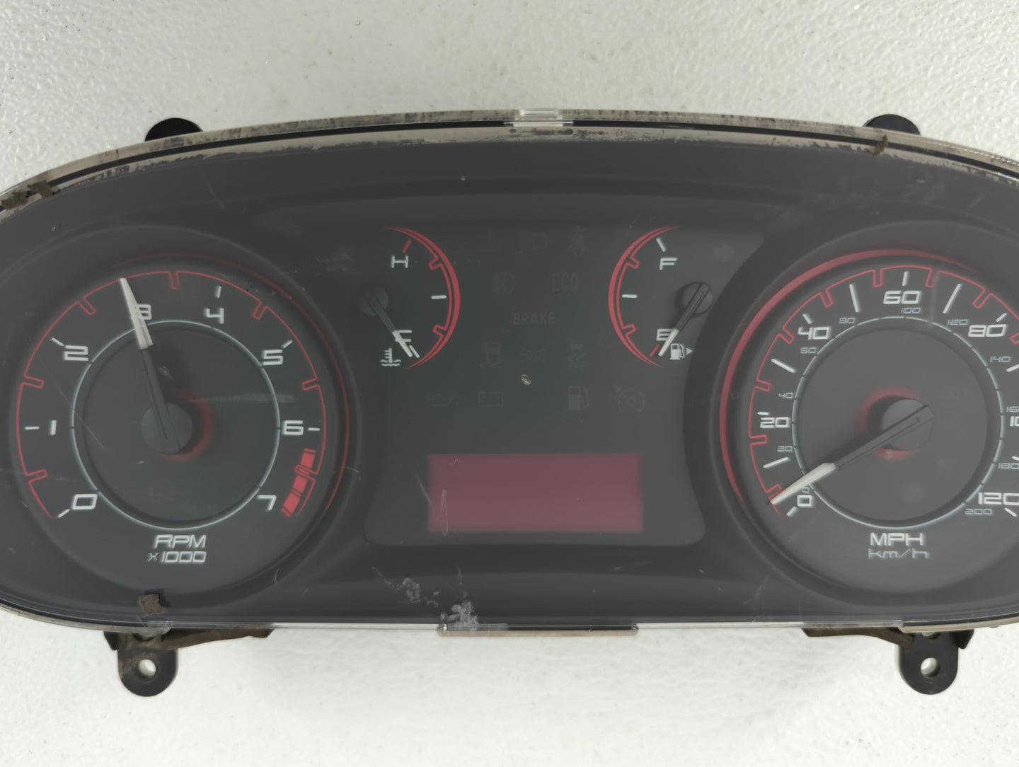 2013 Dodge Dart Instrument Cluster Speedometer Gauges P/N:05091892AC 05091892AE, 56054660AA, 05091892AA Fits OEM Used Auto P