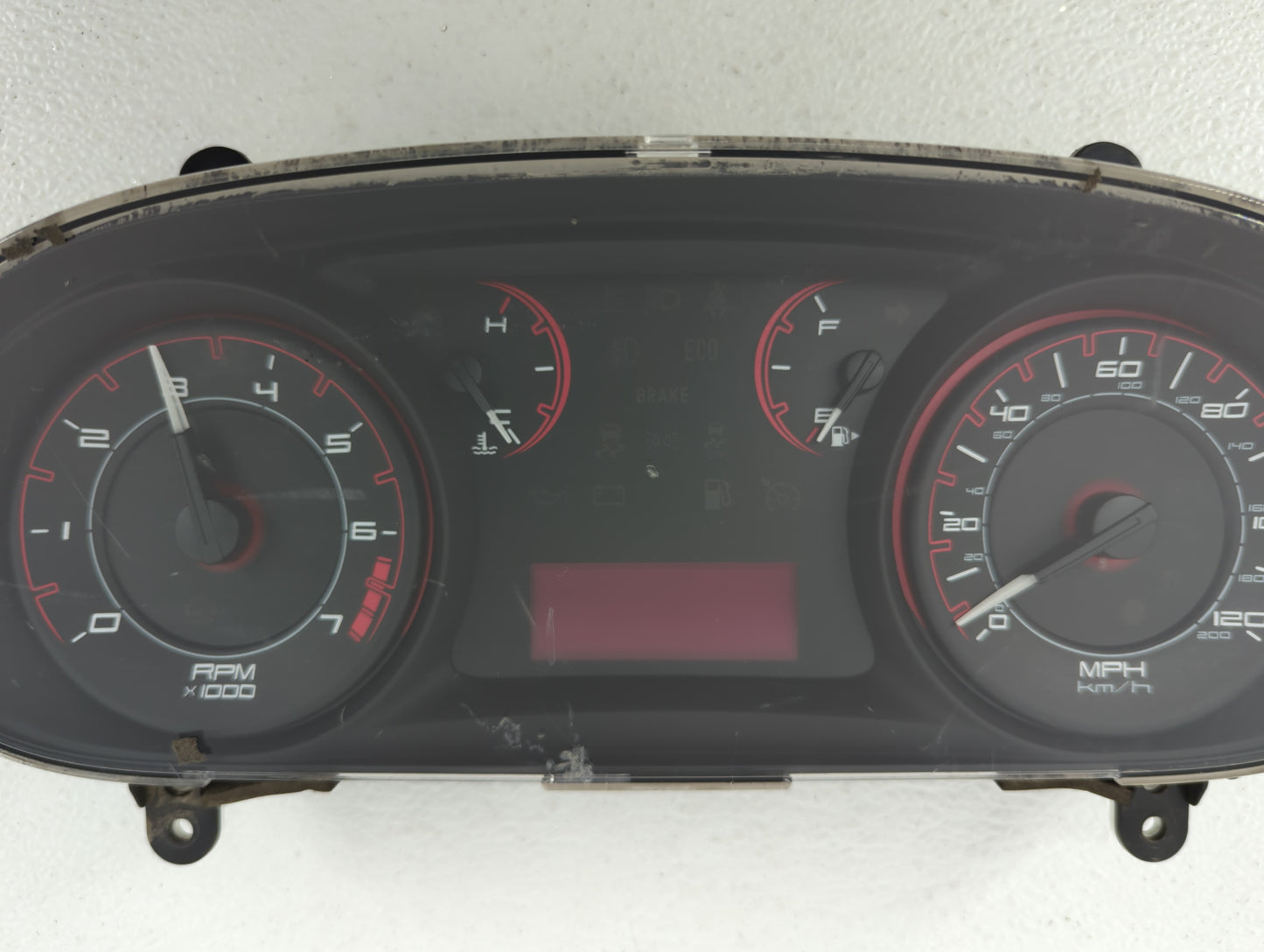 2013 Dodge Dart Instrument Cluster Speedometer Gauges P/N:05091892AC 05091892AE, 56054660AA, 05091892AA Fits OEM Used Auto P