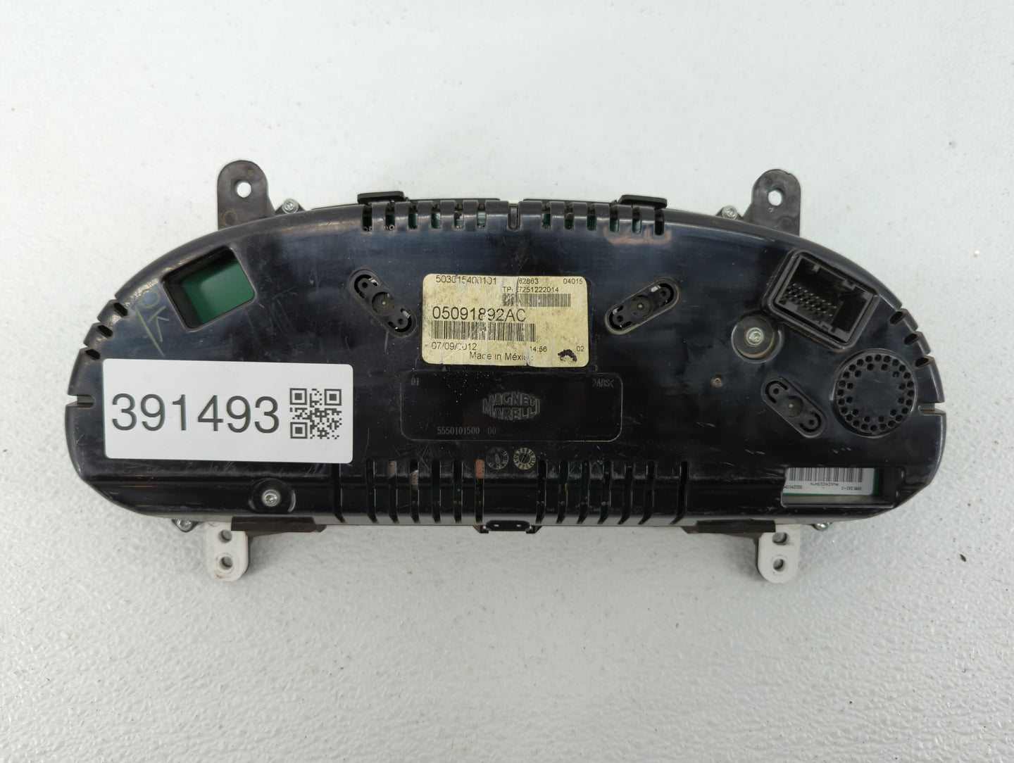 2013 Dodge Dart Instrument Cluster Speedometer Gauges P/N:05091892AC 05091892AE, 56054660AA, 05091892AA Fits OEM Used Auto P