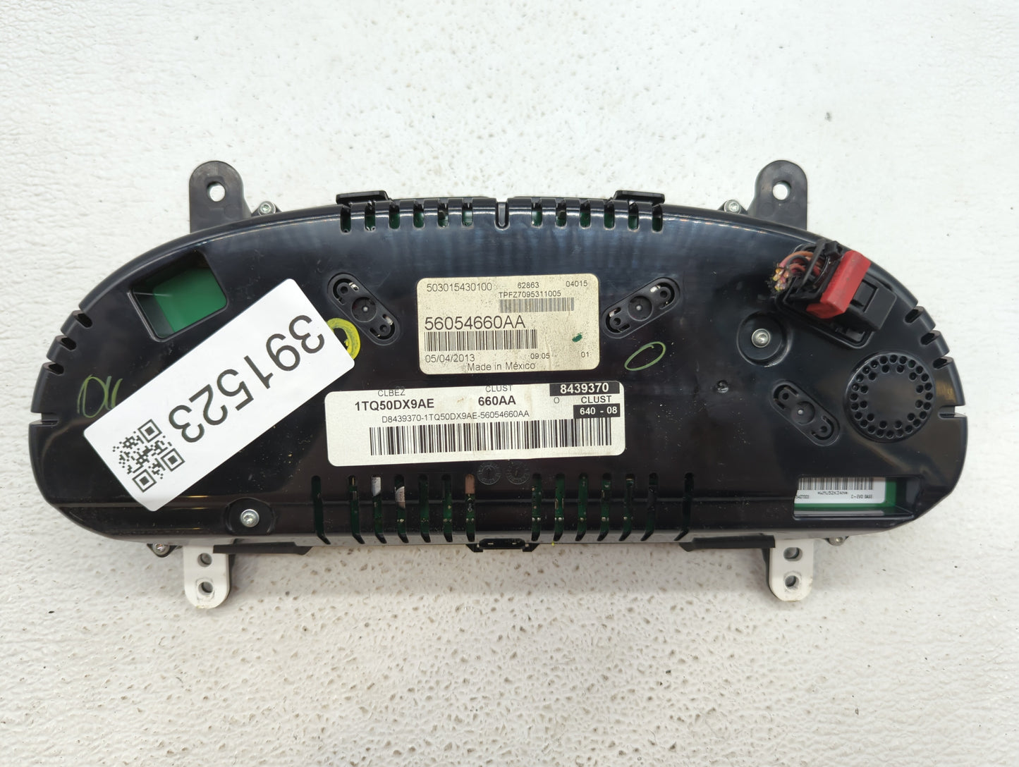 2013 Dodge Dart Instrument Cluster Speedometer Gauges P/N:05091892AE 56054660AA, 05091892AA Miles: Fits OEM Used Auto Parts 