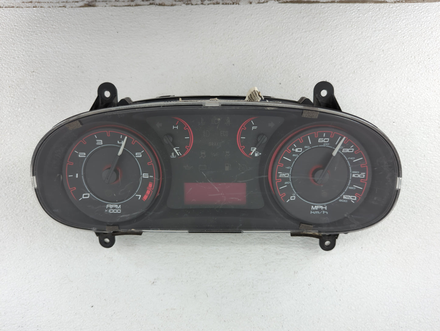 2013 Dodge Dart Instrument Cluster Speedometer Gauges P/N:05091892AE 56054660AA, 05091892AA Fits OEM Used Auto Parts - Oemus