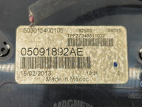 2013 Dodge Dart Instrument Cluster Speedometer Gauges P/N:05091892AE 56054660AA, 05091892AA Fits OEM Used Auto Parts - Oemus
