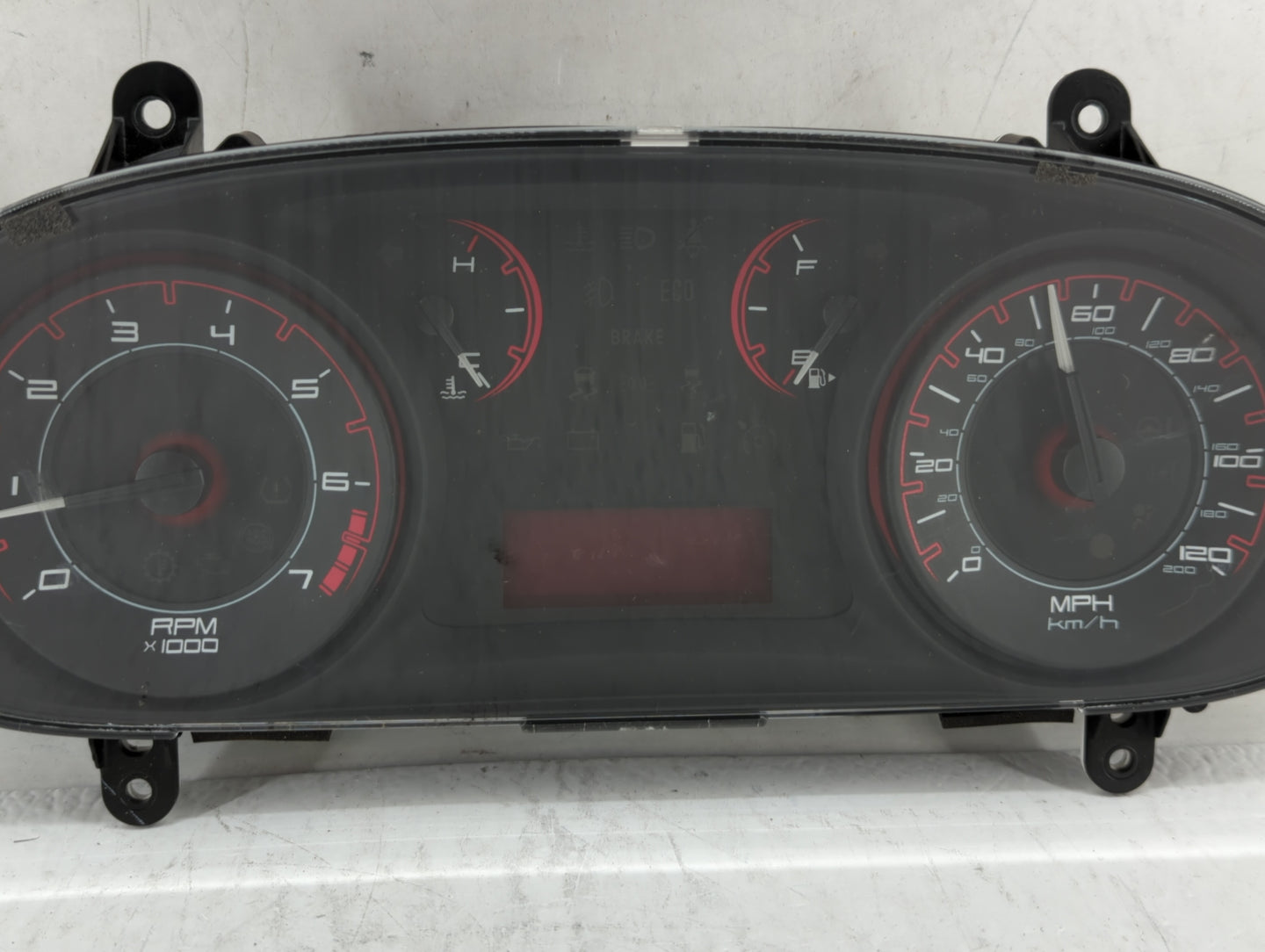 2013 Dodge Dart Instrument Cluster Speedometer Gauges P/N:05091892AE 56054660AA, 05091892AA Fits OEM Used Auto Parts - Oemus