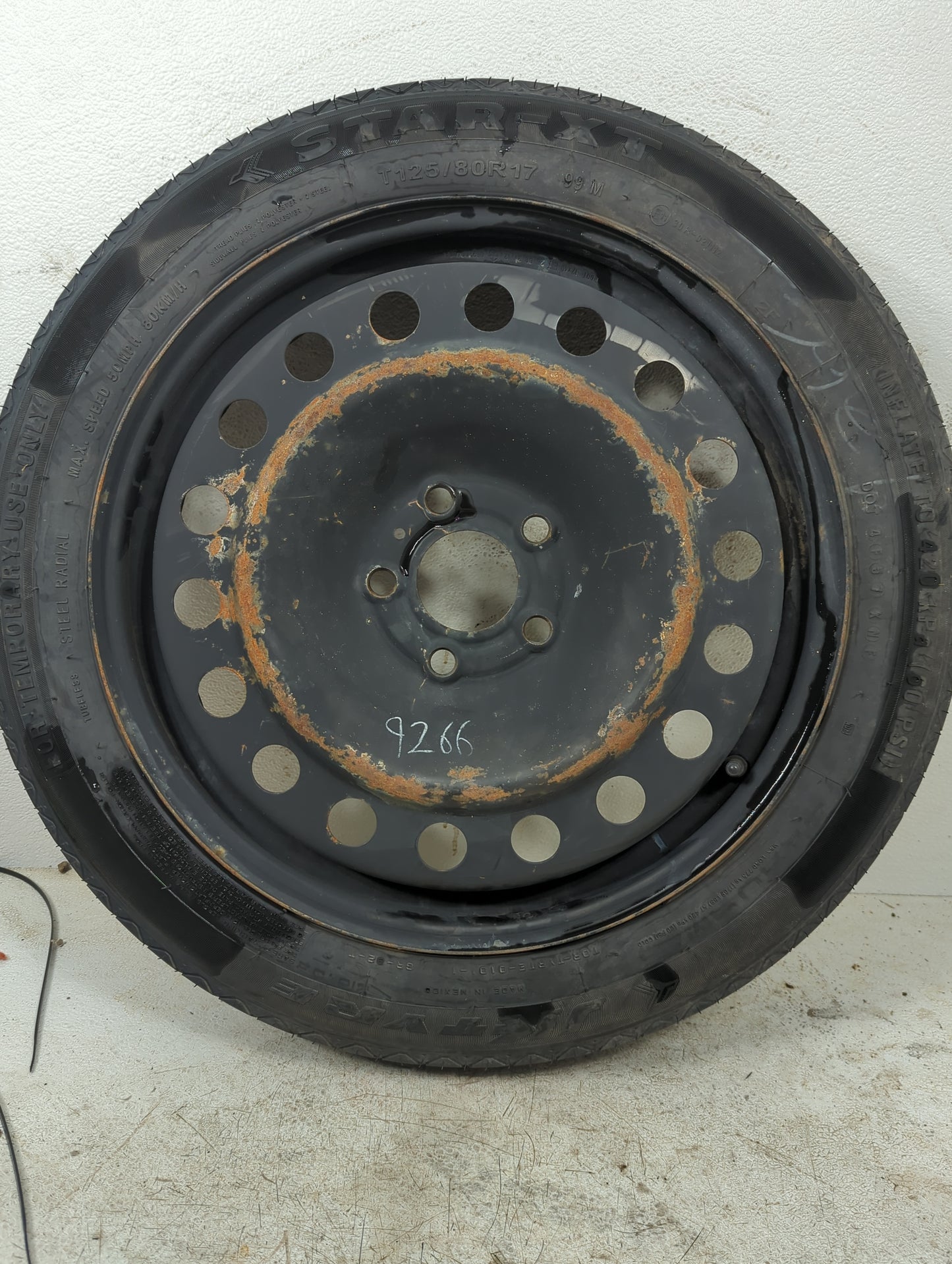 2013 Dodge Dart Spare Donut Tire Wheel Rim Oem - Oemusedautoparts1.com