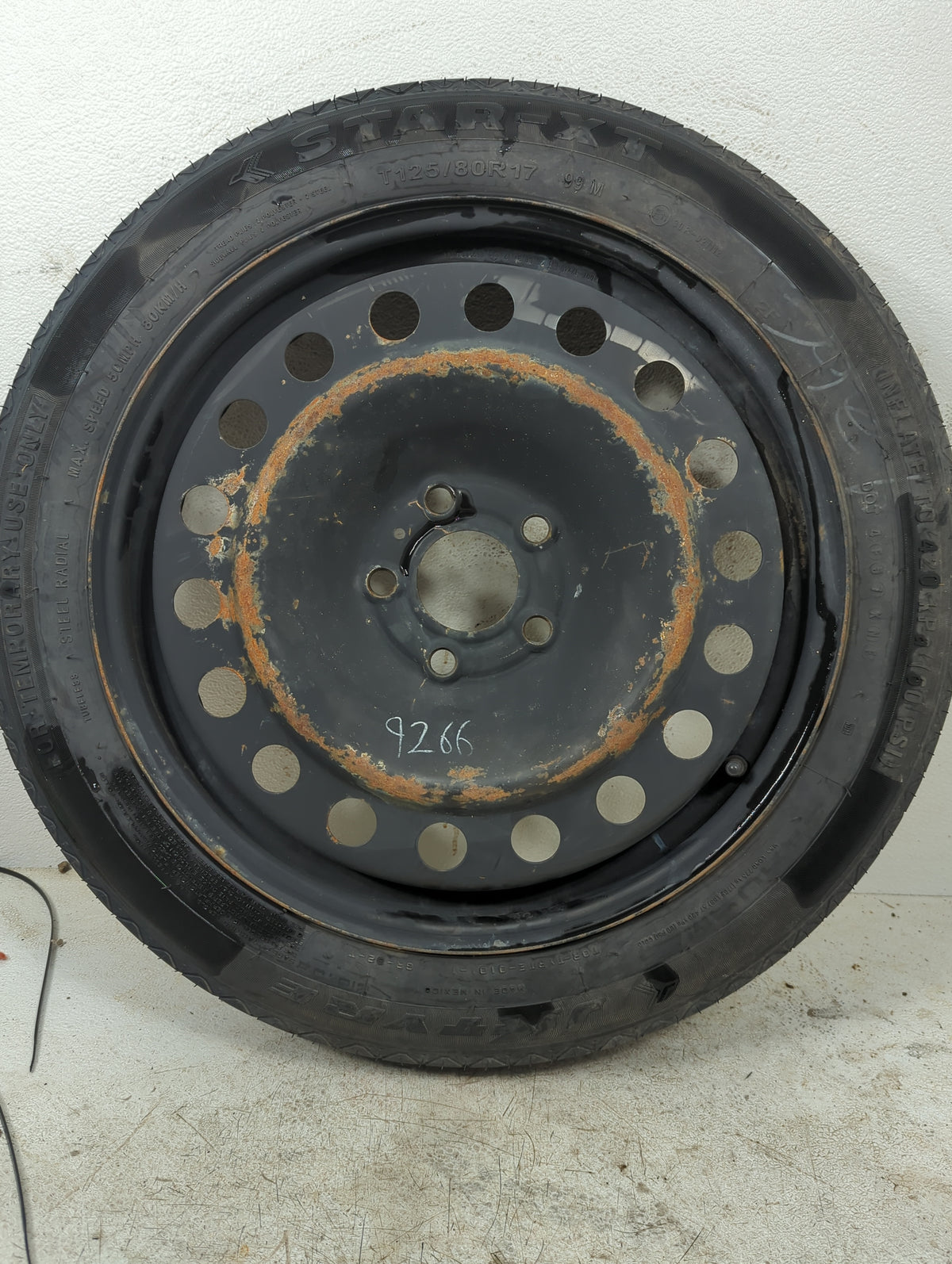 2013 Dodge Dart Spare Donut Tire Wheel Rim Oem - Oemusedautoparts1.com
