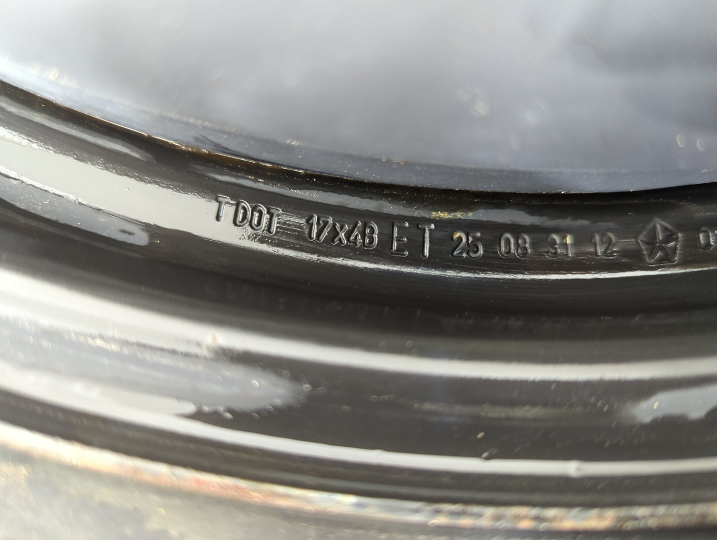 2013 Dodge Dart Spare Donut Tire Wheel Rim Oem - Oemusedautoparts1.com