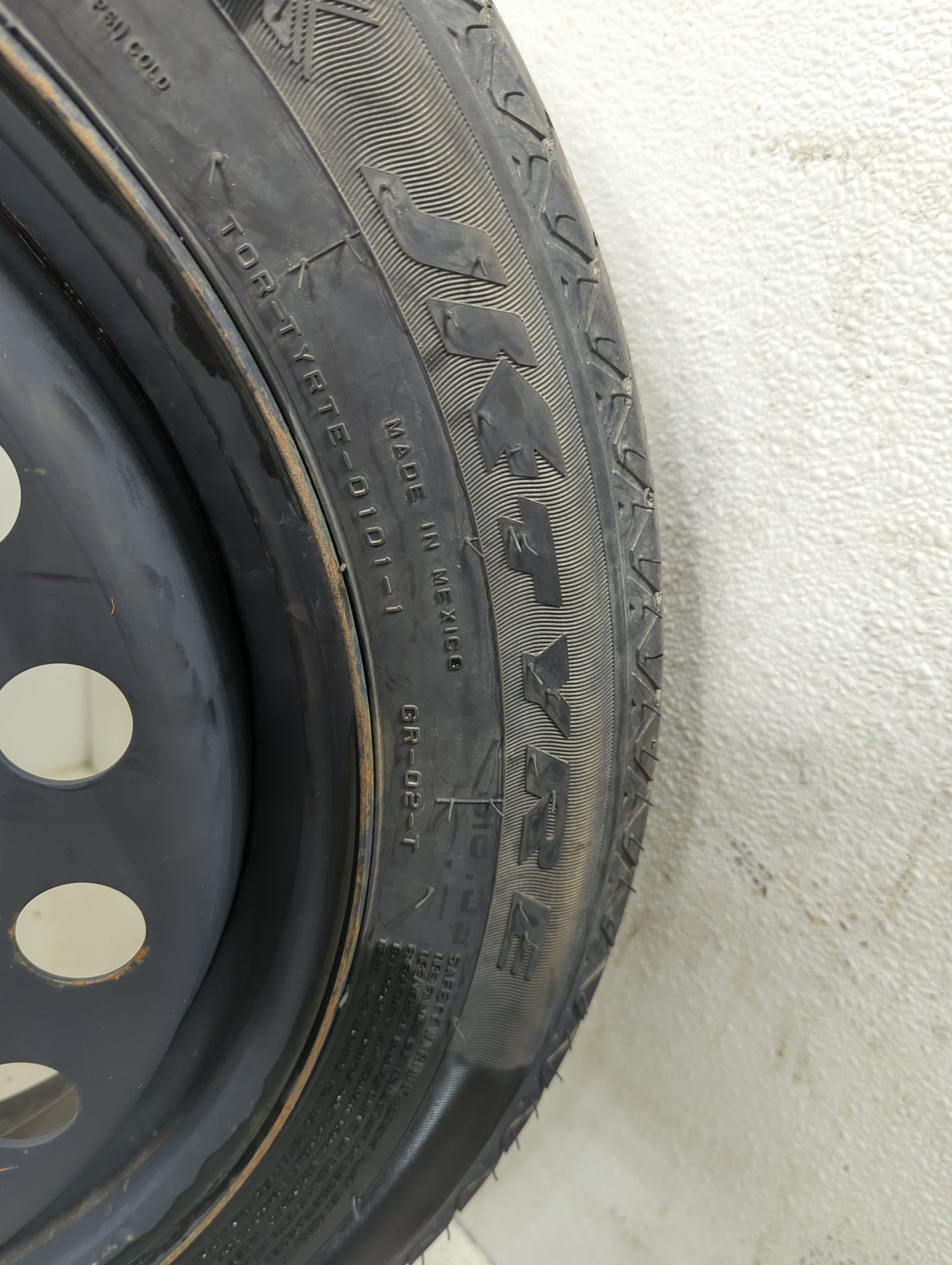 2013 Dodge Dart Spare Donut Tire Wheel Rim Oem - Oemusedautoparts1.com