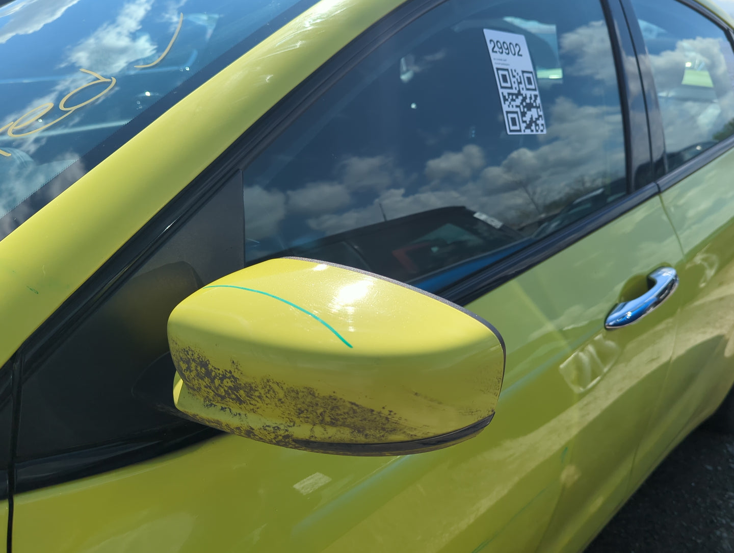2013-2016 Dodge Dart Driver Side View Mirror - Left Door Mirror OEM Used - Oemusedautoparts1.com