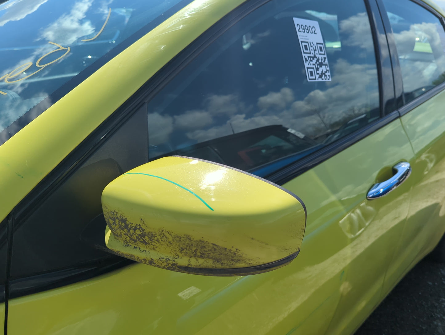 2013-2016 Dodge Dart Driver Side View Mirror - Left Door Mirror OEM Used - Oemusedautoparts1.com