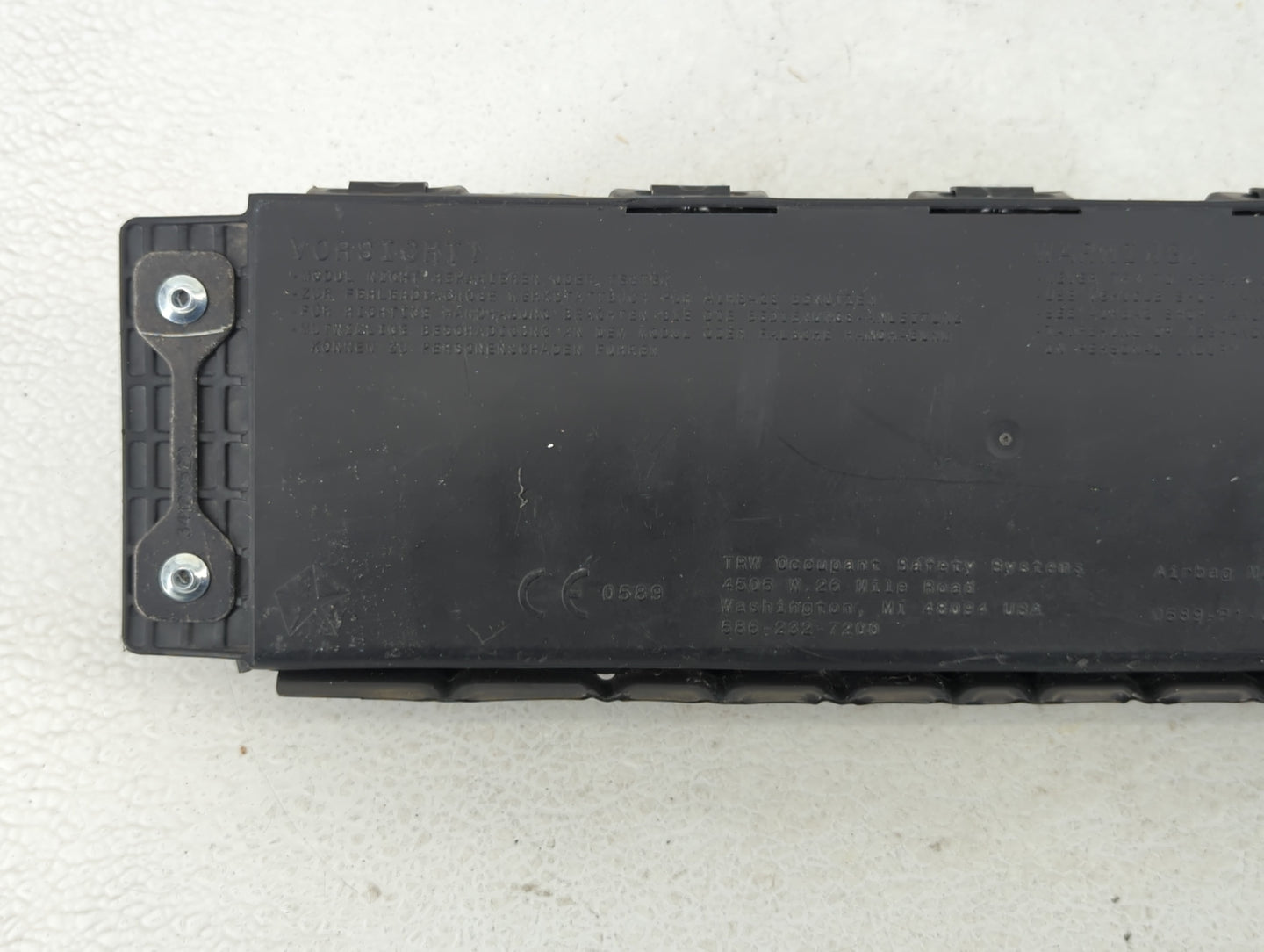 2013 Dodge Dart Air Bag Driver Left Knee OEM P/N:P05057857AD Fits Fits 2010 OEM Used Auto Parts - Oemusedautoparts1.com