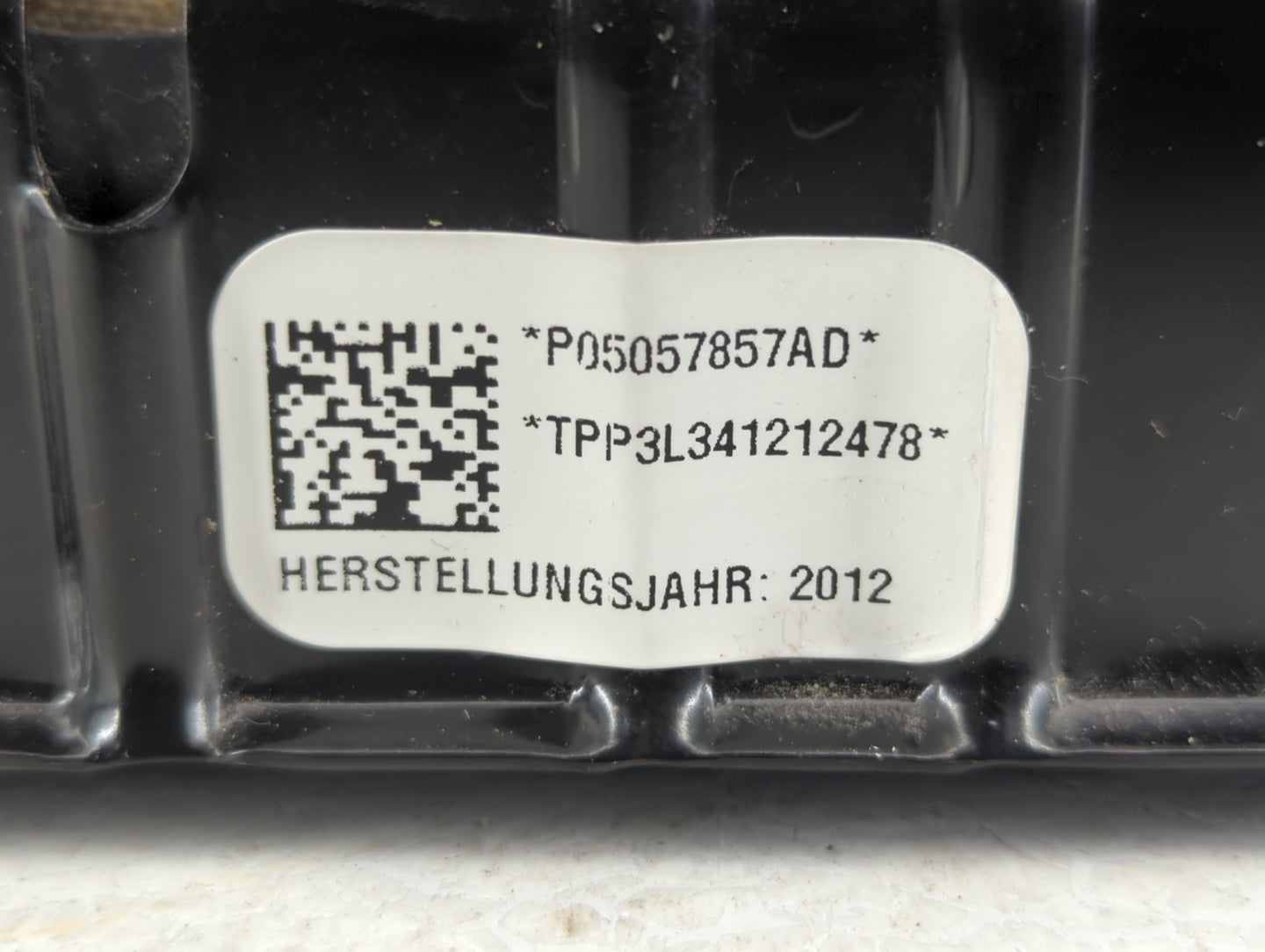 2013 Dodge Dart Air Bag Driver Left Knee OEM P/N:P05057857AD Fits Fits 2010 OEM Used Auto Parts - Oemusedautoparts1.com