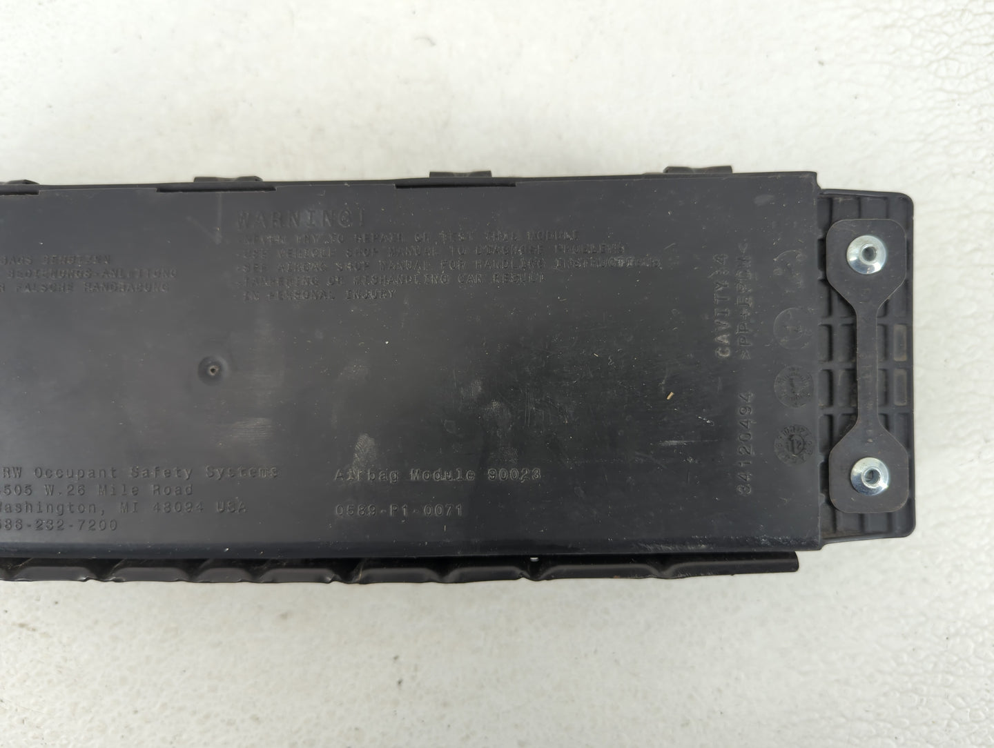 2013-2016 Dodge Dart Air Bag Passenger Right Knee OEM P/N:P68102233AD Fits Fits 2013 2014 2015 2016 OEM Used Auto Parts - Oe