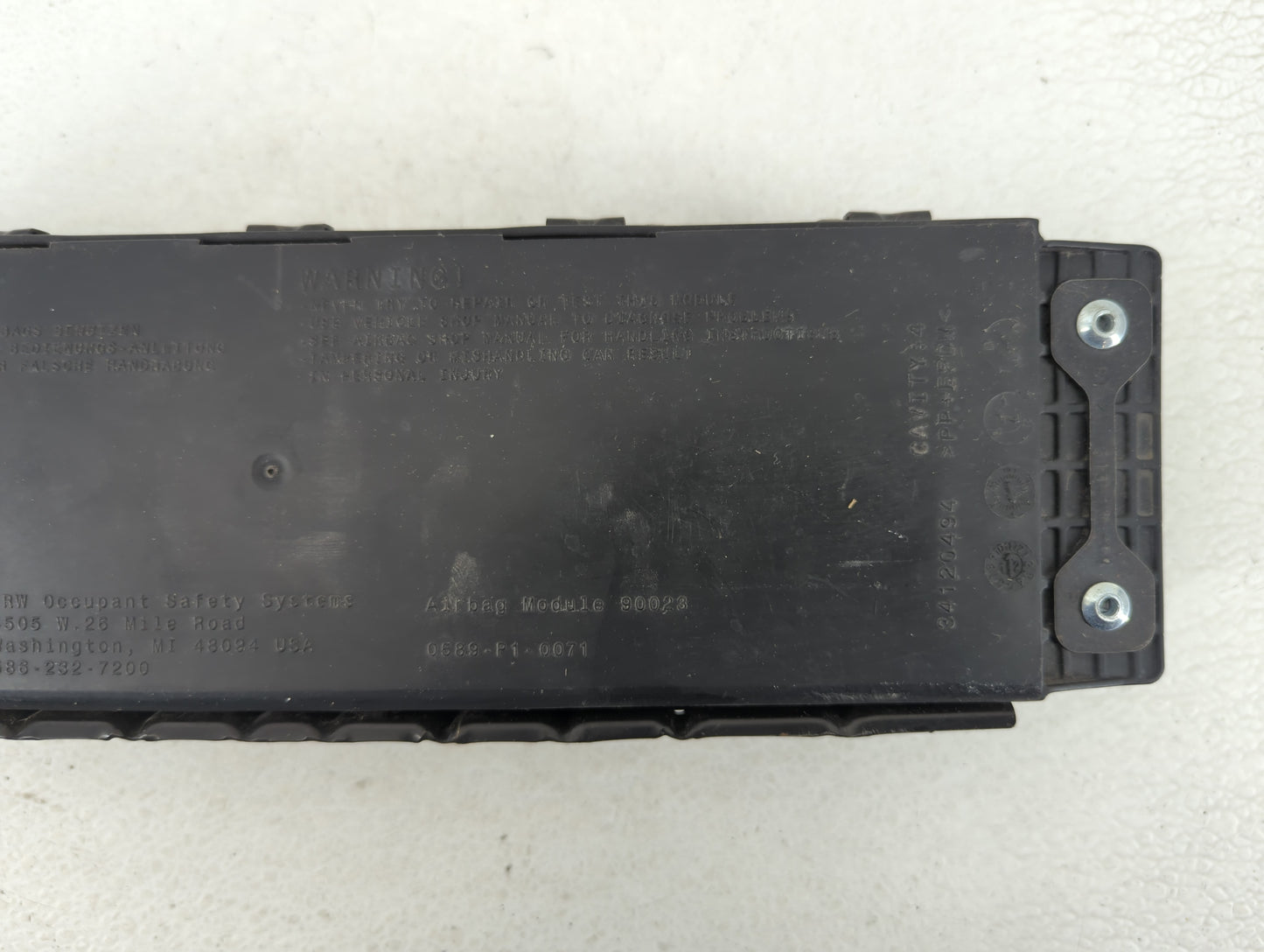 2013-2016 Dodge Dart Air Bag Passenger Right Knee OEM P/N:P68102233AD Fits Fits 2013 2014 2015 2016 OEM Used Auto Parts - Oe