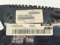 2013 Dodge Dart Instrument Cluster Speedometer Gauges P/N:1TQ50DX9AD 05091892AE Fits OEM Used Auto Parts - Oemusedautoparts1