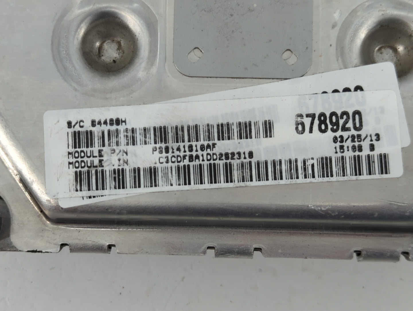 2013 Dodge Dart PCM Engine Control Computer ECU ECM PCU OEM P/N:P05150688AD Fits OEM Used Auto Parts - Oemusedautoparts1.com