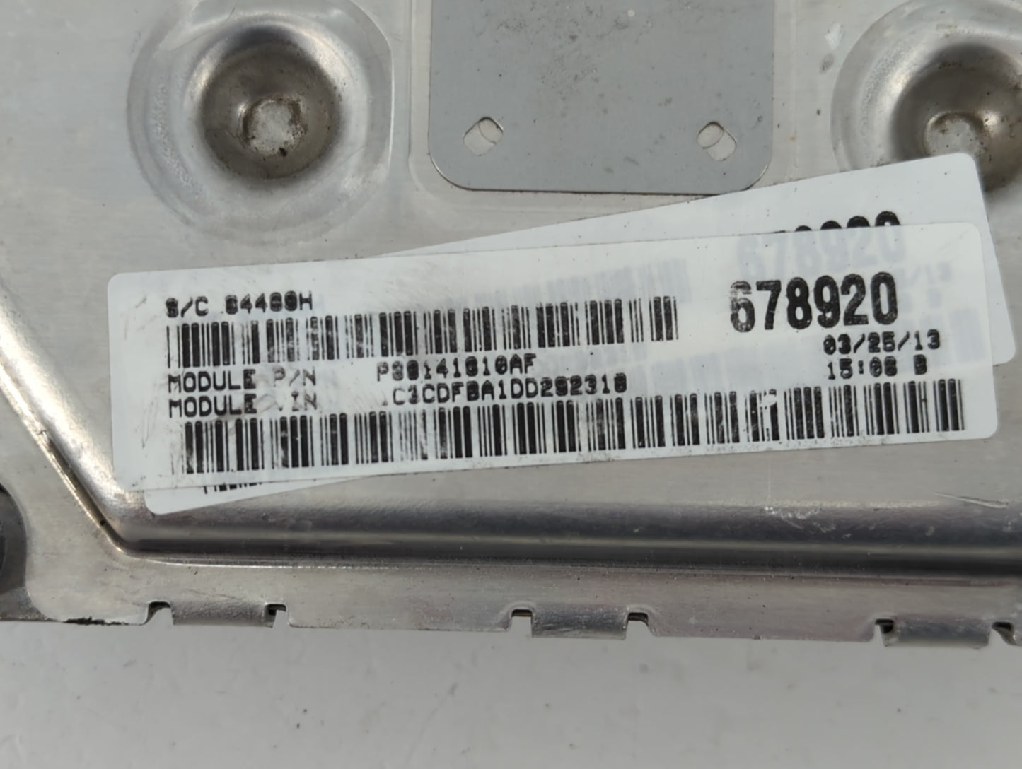 2013 Dodge Dart PCM Engine Control Computer ECU ECM PCU OEM P/N:P05150688AD Fits OEM Used Auto Parts - Oemusedautoparts1.com