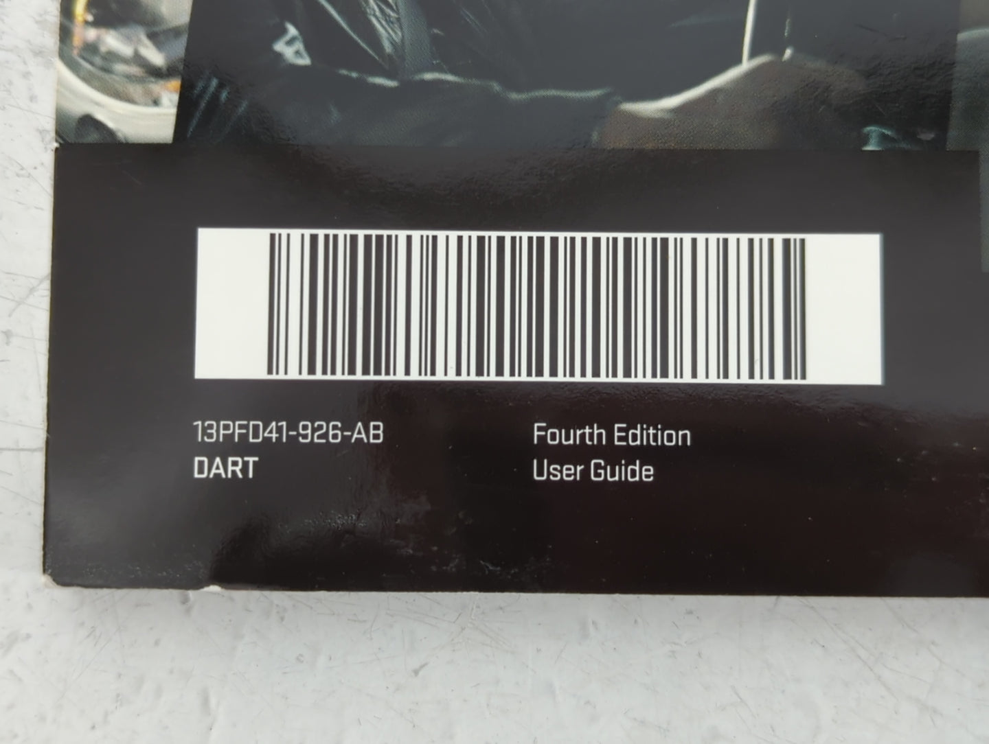2013 Dodge Dart Owners Manual Book Guide P/N:13PF041-926-AB OEM Used Auto Parts - Oemusedautoparts1.com