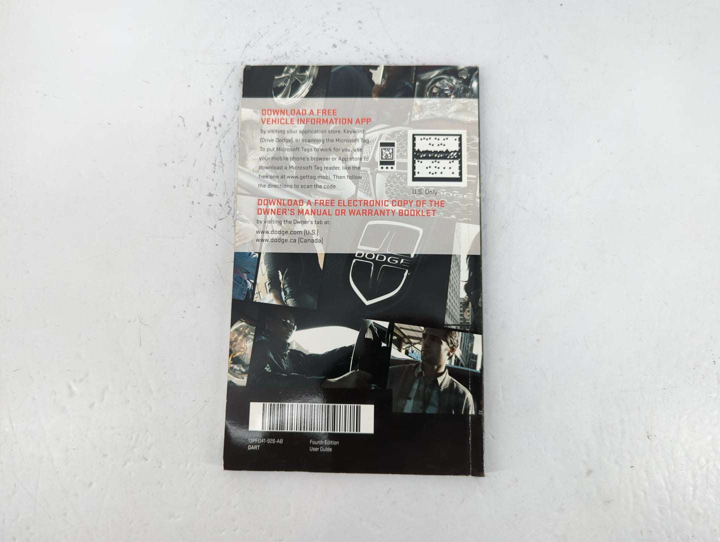 2013 Dodge Dart Owners Manual Book Guide P/N:13PF041-926-AB OEM Used Auto Parts - Oemusedautoparts1.com