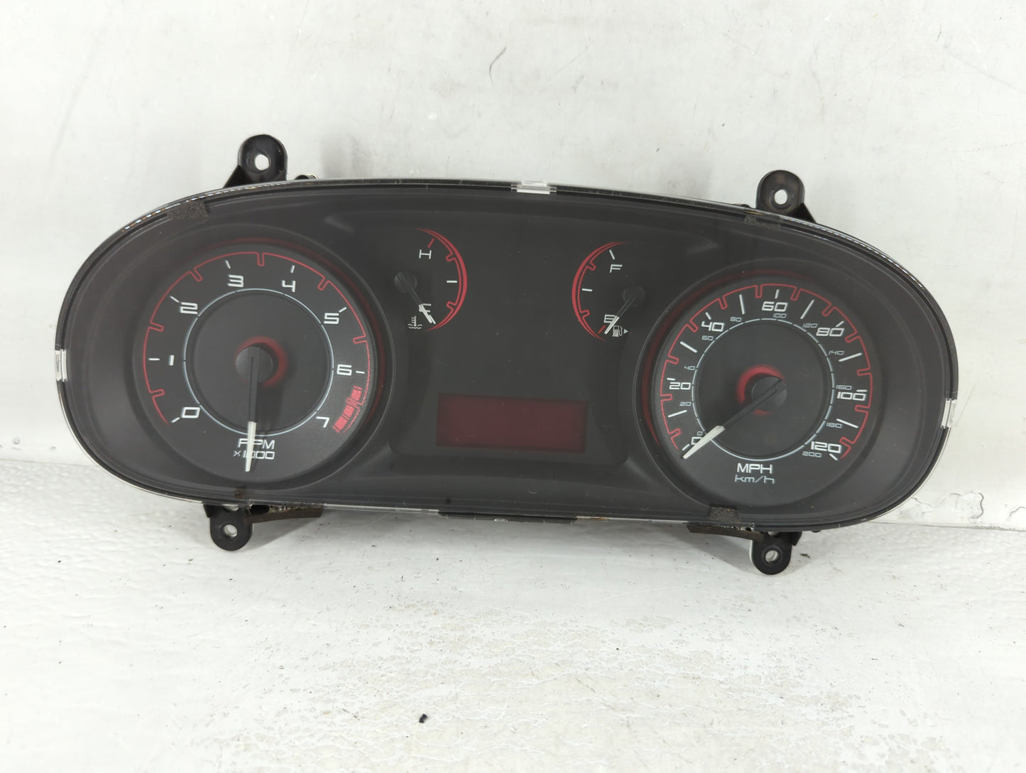 2013 Dodge Dart Instrument Cluster Speedometer Gauges P/N:68088507AK Fits OEM Used Auto Parts - Oemusedautoparts1.com