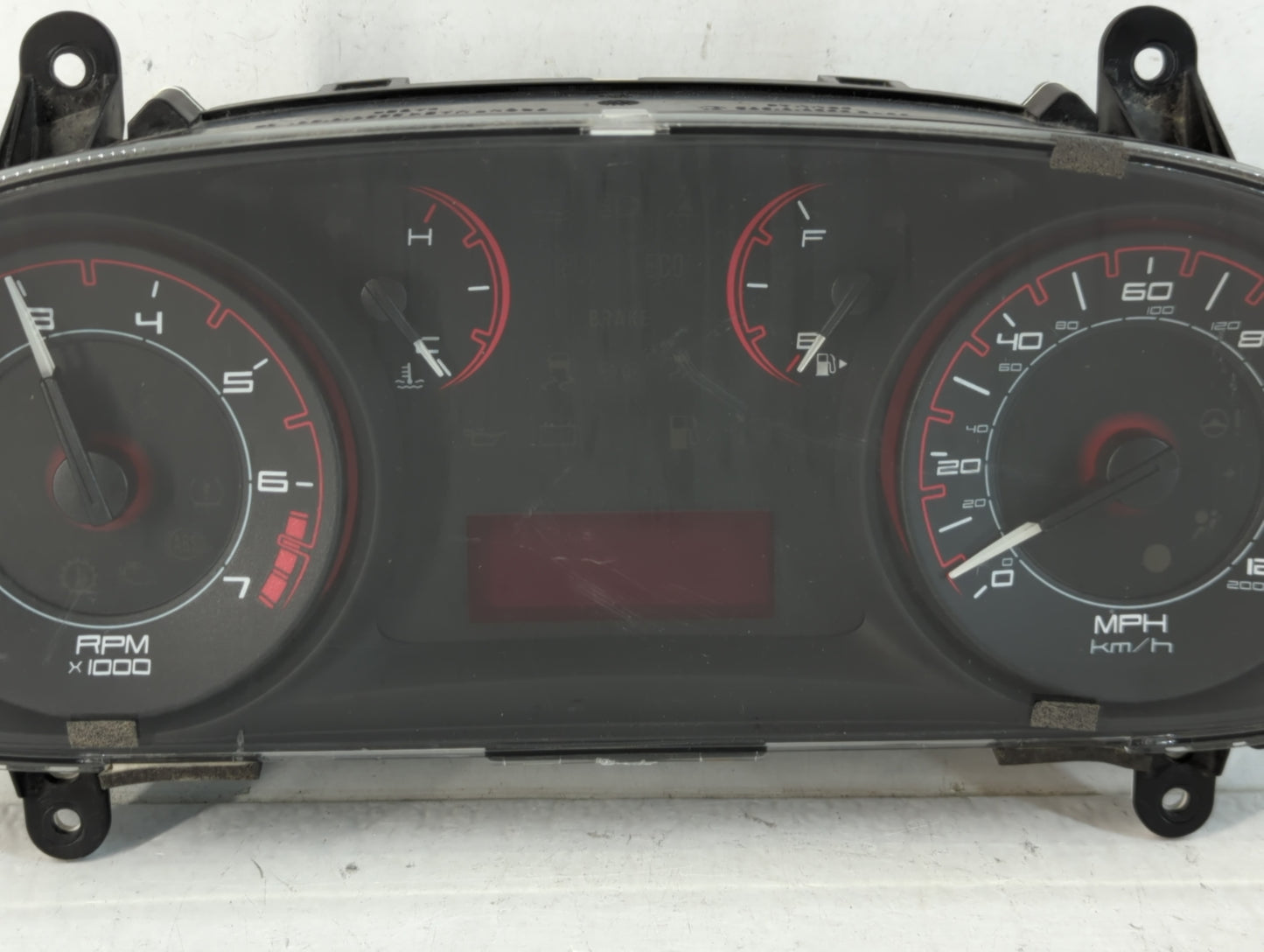 2013 Dodge Dart Instrument Cluster Speedometer Gauges P/N:56054660AA Fits OEM Used Auto Parts - Oemusedautoparts1.com
