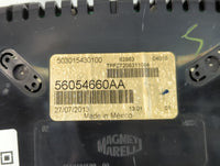 2013 Dodge Dart Instrument Cluster Speedometer Gauges P/N:56054660AA Fits OEM Used Auto Parts - Oemusedautoparts1.com