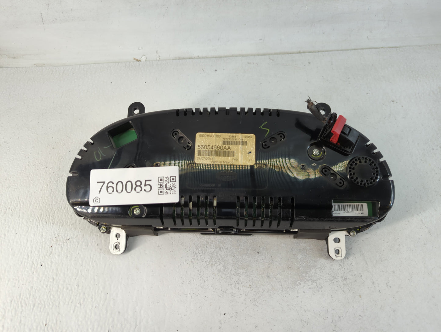 2013 Dodge Dart Instrument Cluster Speedometer Gauges P/N:56054660AA Fits OEM Used Auto Parts - Oemusedautoparts1.com
