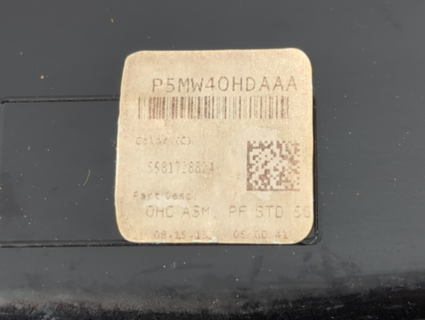 2013-2015 Dodge Dart Overhead Roof Console 761982 - Oemusedautoparts1.com