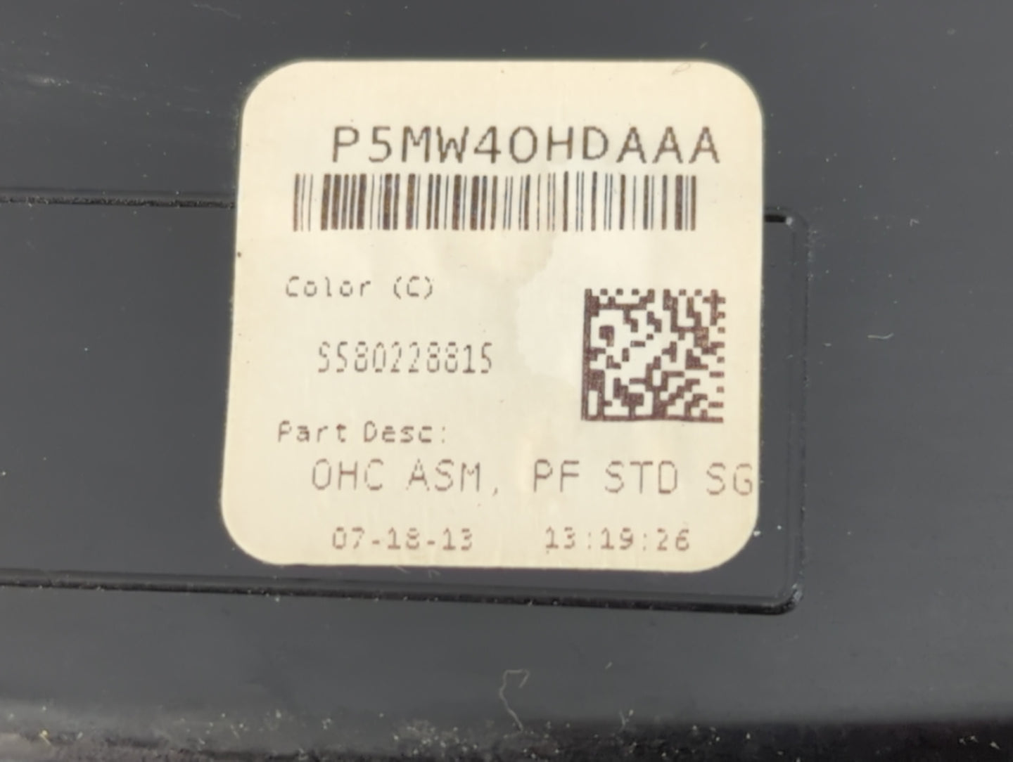 2013 Dodge Dart Overhead Roof Console - Oemusedautoparts1.com