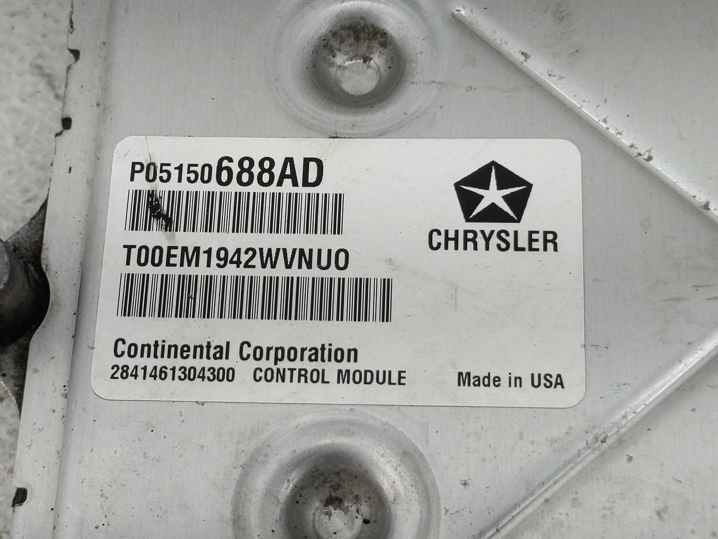 2013 Dodge Dart PCM Engine Control Computer ECU ECM PCU OEM Fits OEM Used Auto Parts - Oemusedautoparts1.com