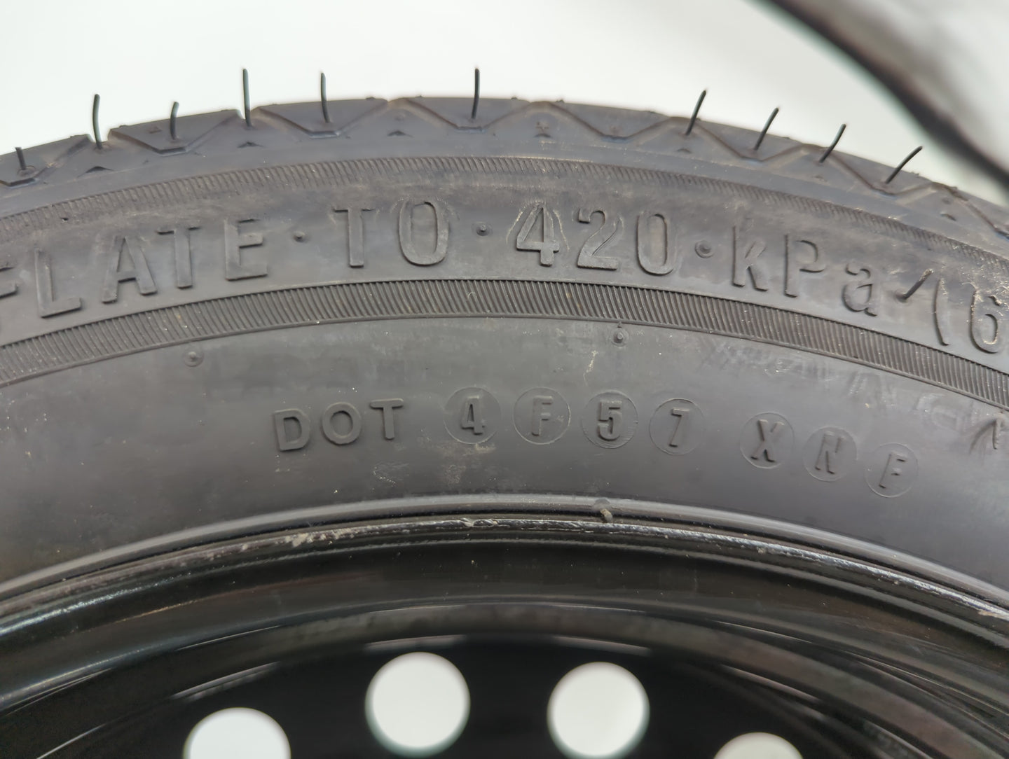 2013-2016 Dodge Dart Spare Donut Tire Wheel Rim Oem - Oemusedautoparts1.com