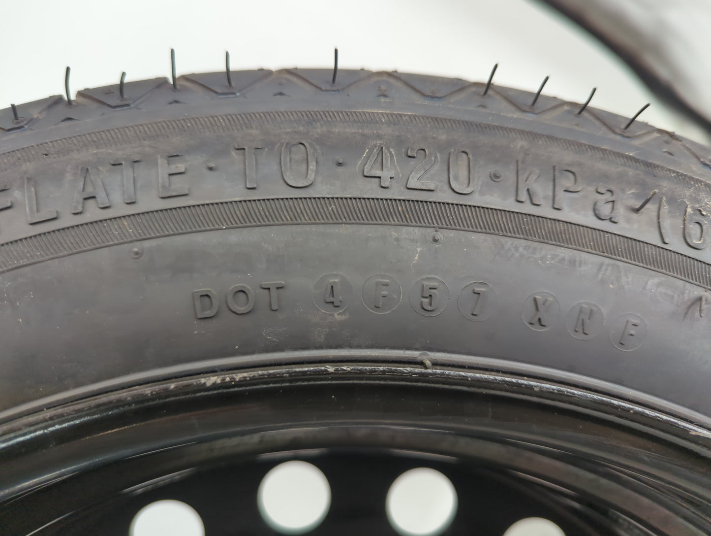 2013-2016 Dodge Dart Spare Donut Tire Wheel Rim Oem - Oemusedautoparts1.com