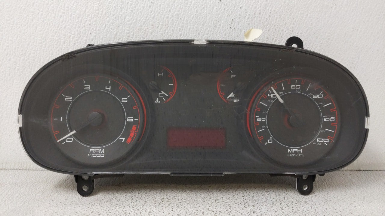 2013 Dodge Dart Instrument Cluster Speedometer Gauges P/N:05091892AE 05091892AC Fits OEM Used Auto Parts - Oemusedautoparts1