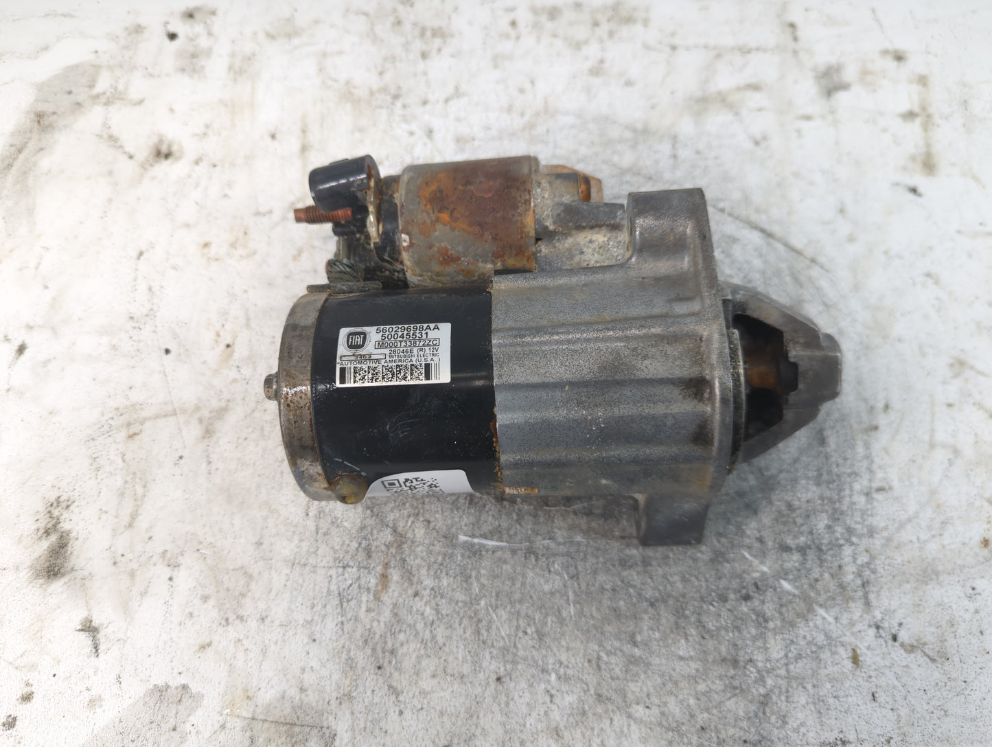 2013-2016 Dodge Dart Car Starter Motor Solenoid OEM P/N:M000T33872ZC 56029698AA Fits Fits 2013 2014 2015 2016 OEM Used Auto 