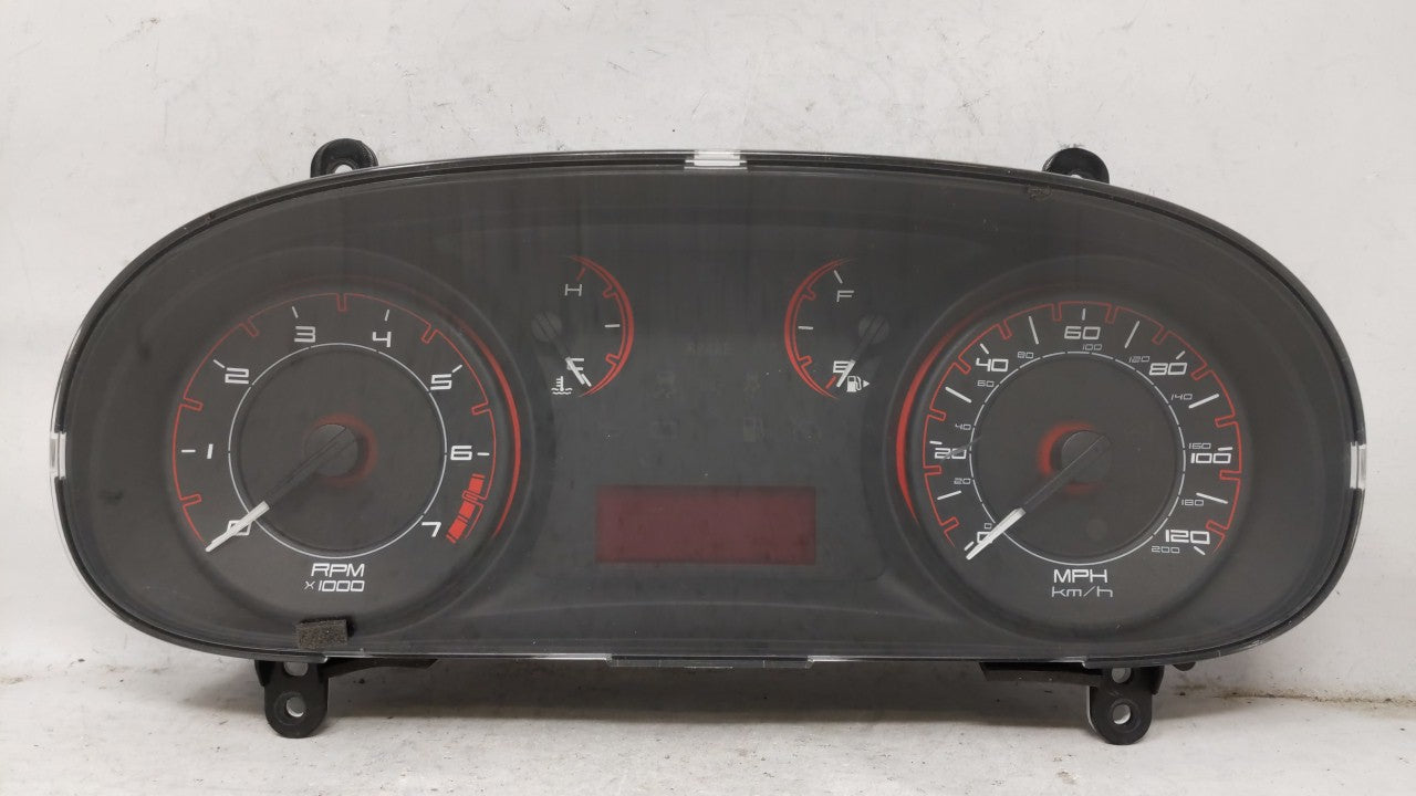 2013 Dodge Dart Instrument Cluster Speedometer Gauges P/N:05091892AE 05091892AC Fits OEM Used Auto Parts - Oemusedautoparts1