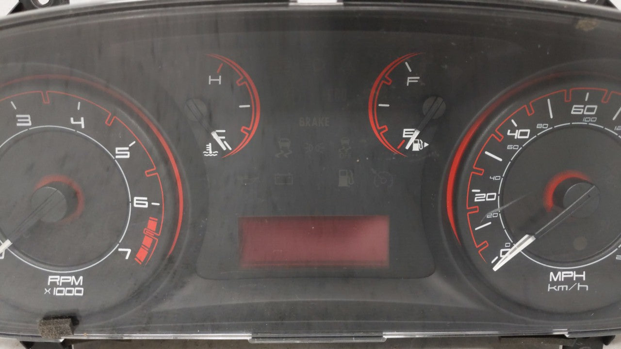 2013 Dodge Dart Instrument Cluster Speedometer Gauges P/N:05091892AE 05091892AC Fits OEM Used Auto Parts - Oemusedautoparts1